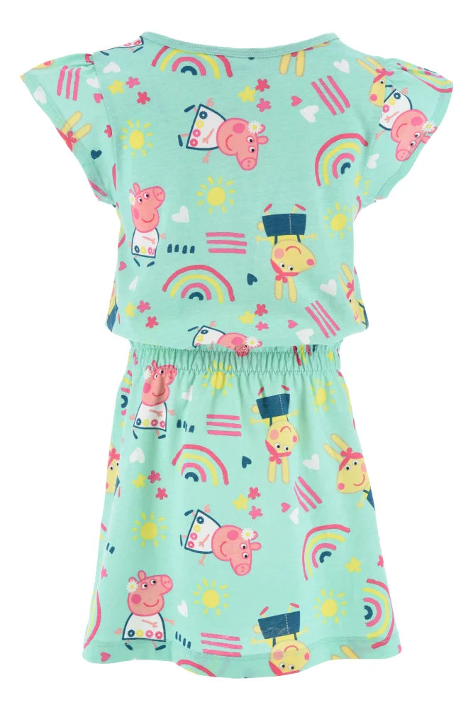 Peppa Wutz Pig Kinder Mädchen Sommerkleid Kleid - WS-Trend.de 98 - 116 Baumwolle