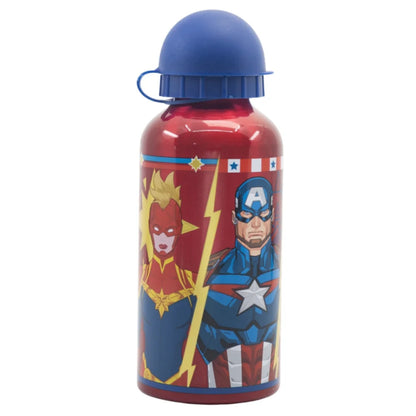 Marvel Avengers Kinder Alu Wasserflasche Trinkflasche Flasche 400 ml - WS-Trend.de