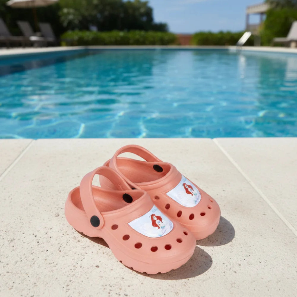 Disney Arielle Meerjungfrau Kinder Mädchen Clogs Badeschuhe Latschen - WS-Trend.de