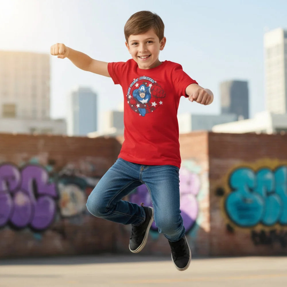 Marvel Avengers Kinder Jungen kurzarm T-Shirt Shirt - WS-Trend.de Hulk Iron Man 92-128