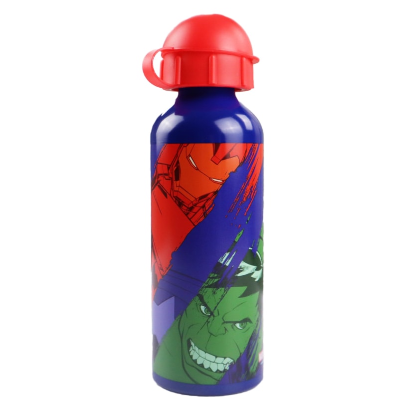 Marvel Avengers Aluminium Wasserflasche Trinkflasche Flasche 520 ml - WS-Trend.de Sport