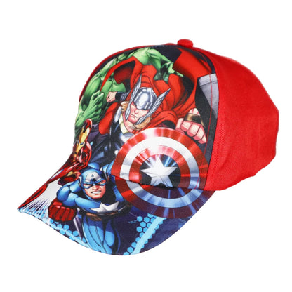 Marvel Avengers - Kinder Jungen Baseball Kappe Basecap - WS-Trend.de Mütze Thor Ironman Hulk 54 56