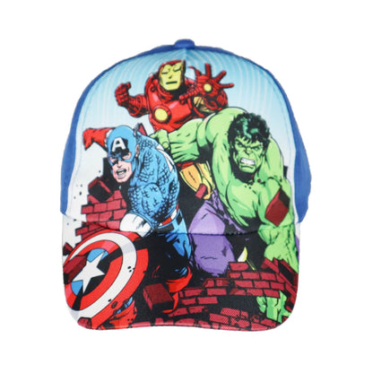 Marvel Avengers - Kinder Jungen Baseball Kappe Basecap - WS-Trend.de Mütze Thor Ironman Hulk 54 56