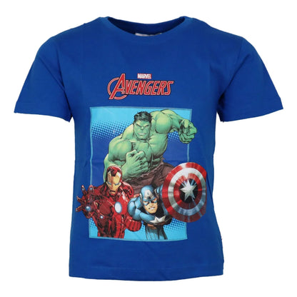 Marvel Avengers Kinder Jungen T-Shirt kurzarm Shirt - WS-Trend.de 98 bis 128 Baumwolle
