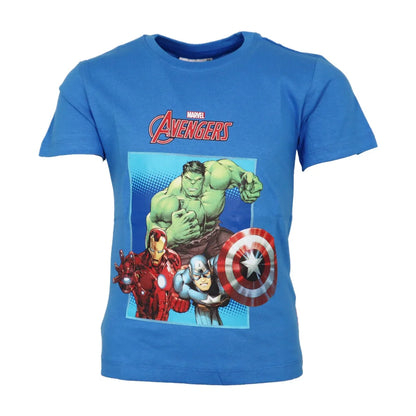 Marvel Avengers Kinder Jungen T-Shirt kurzarm Shirt - WS-Trend.de 98 bis 128 Baumwolle
