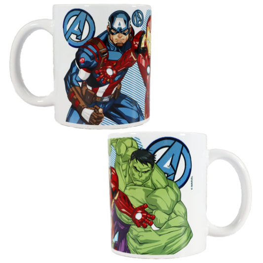 Marvel Avengers Kaffeetasse Teetasse Tasse Geschenkidee 330 ml - WS-Trend.de