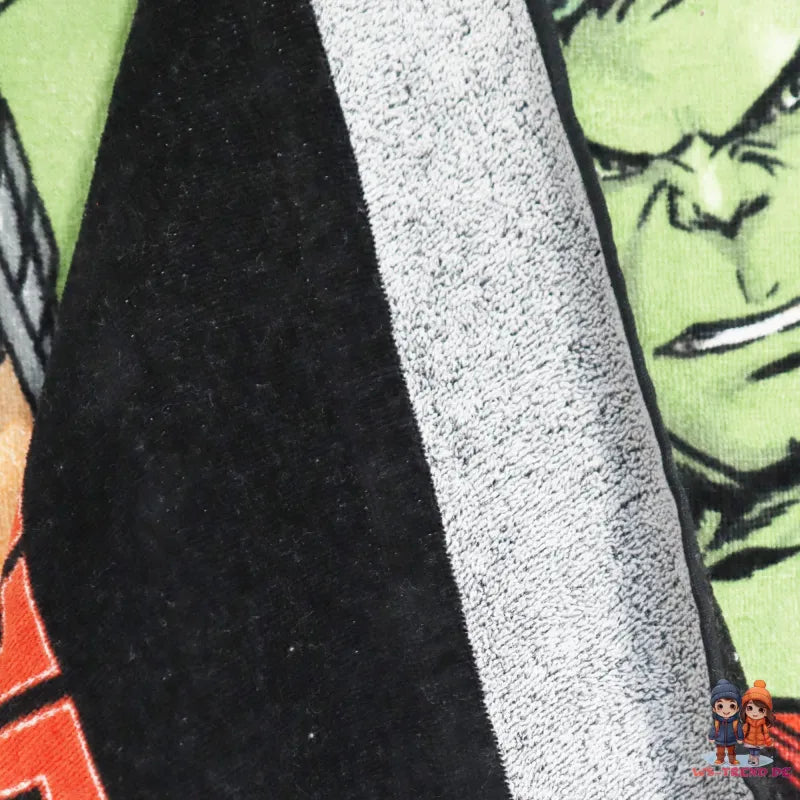 Marvel Avengers Strandtuch Badetuch 70x140 cm 100% Baumwolle - WS-Trend.de Duschtuch XL