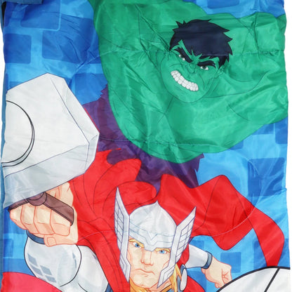 Marvel Avengers Hulk Kinder Schlafsack Sleepingbag 70x140 cm - WS-Trend.de
