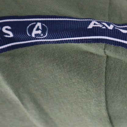 Marvel Avengers Kinder kurzarm T-Shirt - WS-Trend.de Weiß Grün 104-134 Baumwolle für Jungen