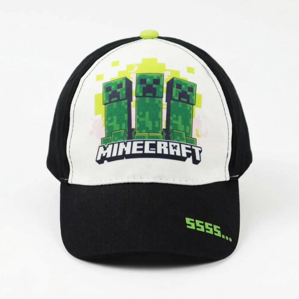 Minecraft Creeper - Basecap Baseball Kappe - WS-Trend.de Steve Alex Zombie Mütze Jungen