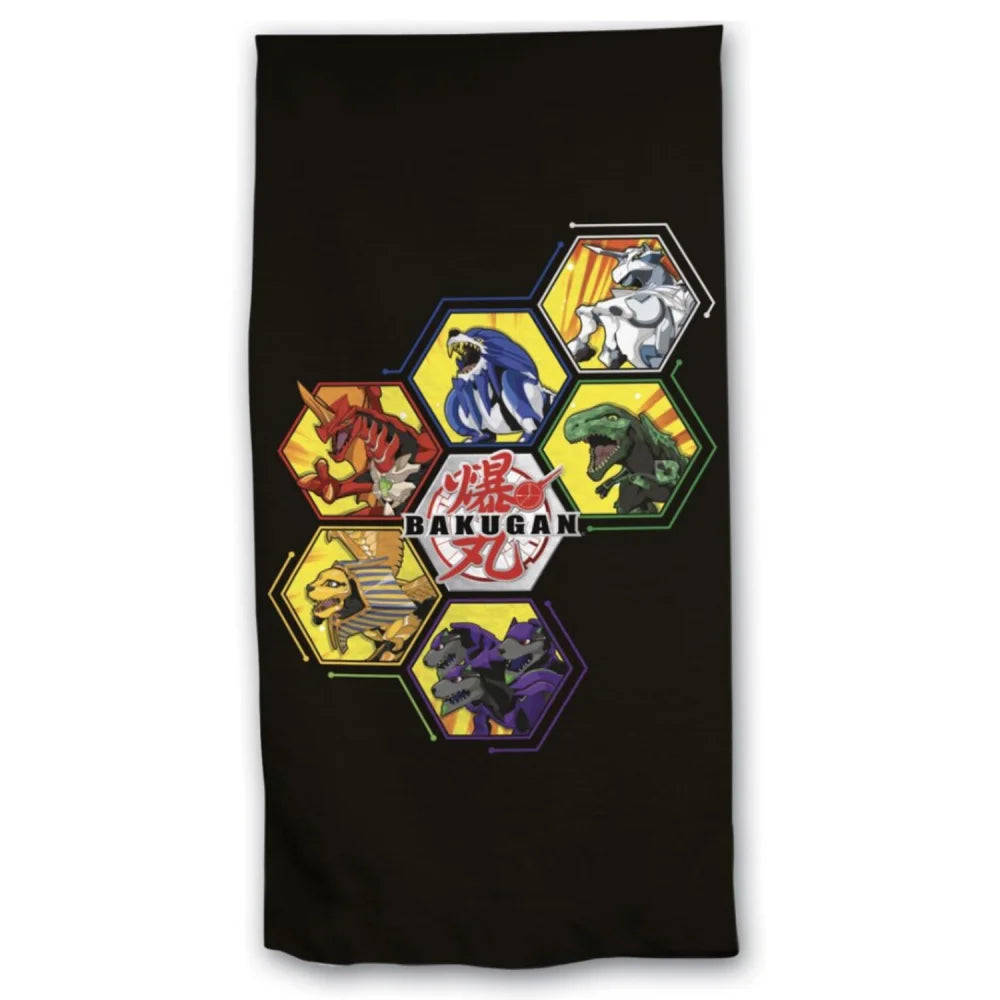 Anime Bakugan - Handtuch Badehandtuch Badetuch XXL Strandtuch 70x140 - WS-Trend.de