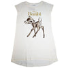 Disney Bambi Damen kurzarm Schlafshirt Nachthemd