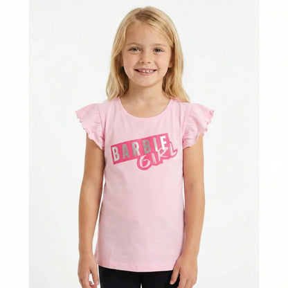 Barbie and Friends 2-er Set Mädchen T-Shirt Shirt - WS-Trend.de Gr. 110-152 100% Baumwolle
