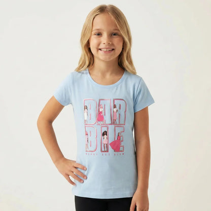 Barbie and Friends 2-er Set Mädchen T-Shirt Shirt - WS-Trend.de Gr. 110-152 100% Baumwolle