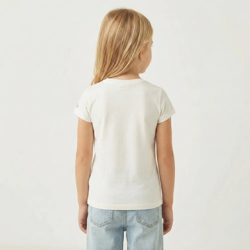 Barbie Mädchen Kinder T-Shirt kurzarm Shirt - WS-Trend.de Gr. 104-140 100% Baumwolle