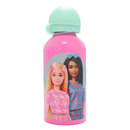Barbie Kinder Sport Wasserflasche Trinkflasche Flasche Trinkhalm Griff 500 ml - WS-Trend.de