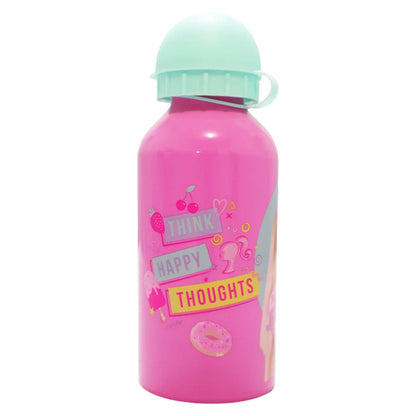 Barbie Kinder Sport Wasserflasche Trinkflasche Flasche Trinkhalm Griff 500 ml - WS-Trend.de