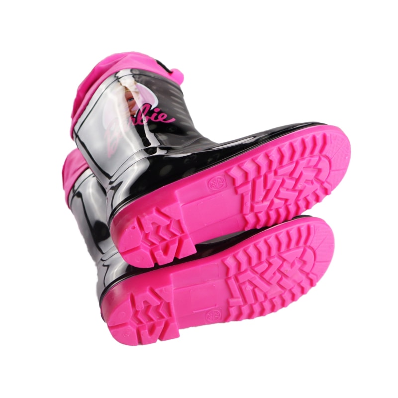 Barbie Kinder Mädchen Gummistiefel Regenstiefel - WS-Trend.de Stiefel 25-34 Schwarz Zugband