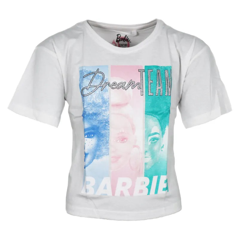 Barbie and Friends Mädchen T-Shirt kurzarm Shirt - WS-Trend.de Gr. 134-164 100% Baumwolle