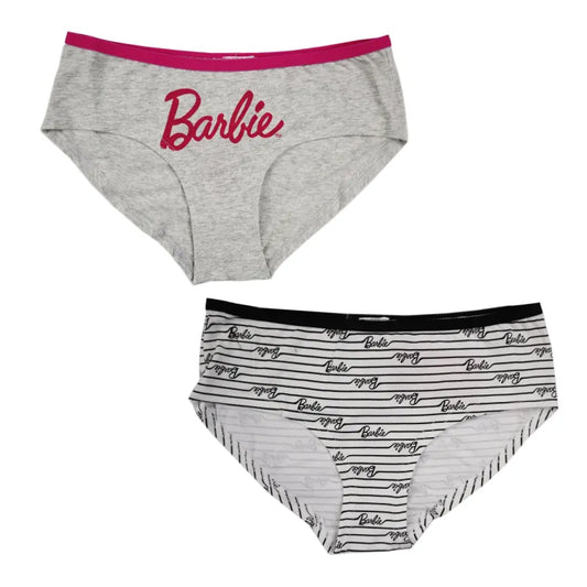 Barbie 2er Pack Damen Mädchen Slips S-XL - WS-Trend.de Unterhose Unterwäsche - Gr. S - XL NEU