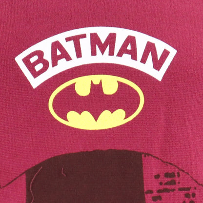 DC Comics Batman Kinder Hoodie Kapuzenpullover - WS-Trend.de Pulli 104-140 Schwarz Rot