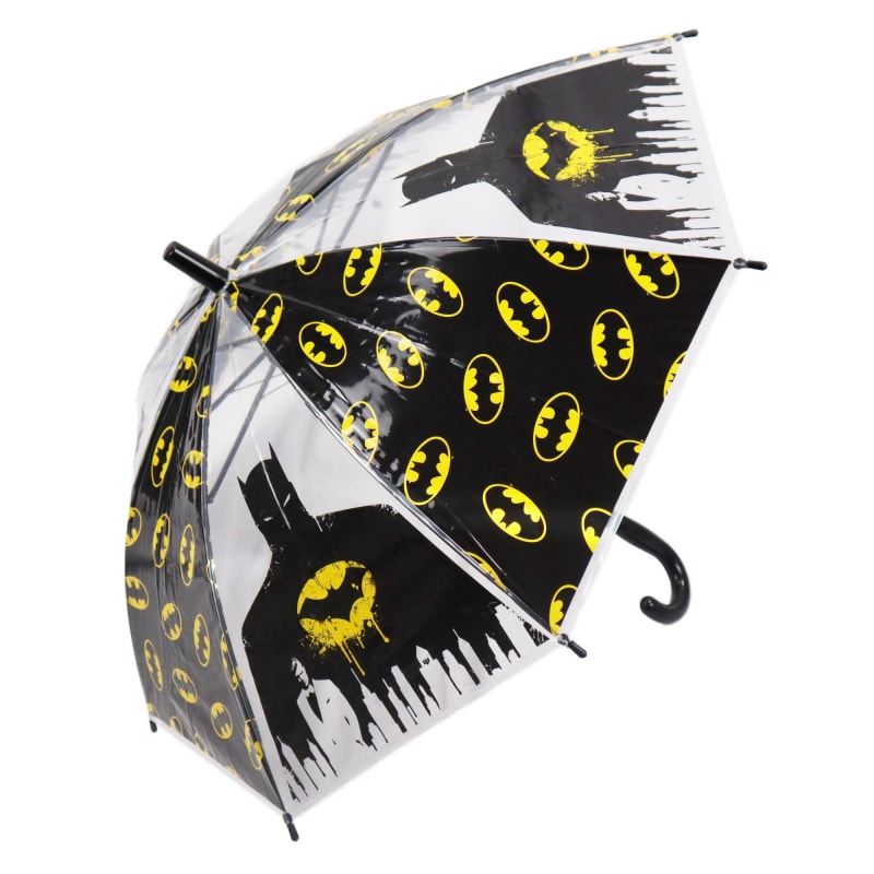 DC Batman Kinder Regenschirm plus Regenponcho - WS-Trend.de Comics Jungen Schirm 104-134