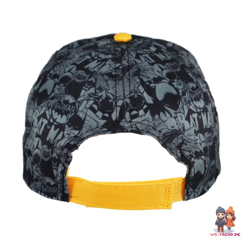 DC Comics Batman Classic Kinder Baseball Kappe - WS-Trend.de Jungen Basecap Mütze Hut 54-56