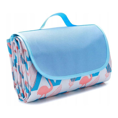 Picknick Decke Stranddecke ungefaltet 145x200 cm gefaltet mit Tragegriff 20x30 - WS-Trend.de