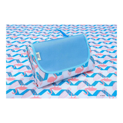 Picknick Decke Stranddecke ungefaltet 145x200 cm gefaltet mit Tragegriff 20x30 - WS-Trend.de