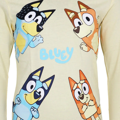 Bluey Bingo Kinder Langarmshirt langarm Shirt - WS-Trend.de Gr. 92-116 Baumwolle