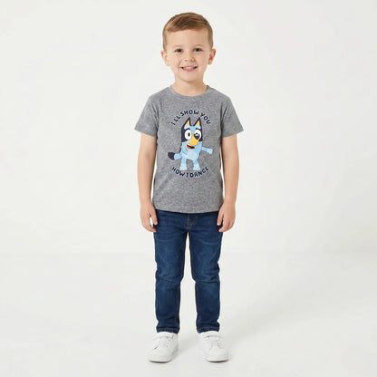 Bluey Bingo Kinder Jungen kurzarm T-Shirt Shirt - WS-Trend.de Größe 98 bis 116