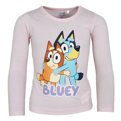 Bluey Bingo Kinder Langarmshirt langarm Shirt - WS-Trend.de Gr. 92-116 Baumwolle