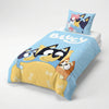 Bluey und Bingo Kinder Bettwäsche 2tlg. Set 135-140x200 65x65 100% Baumwolle