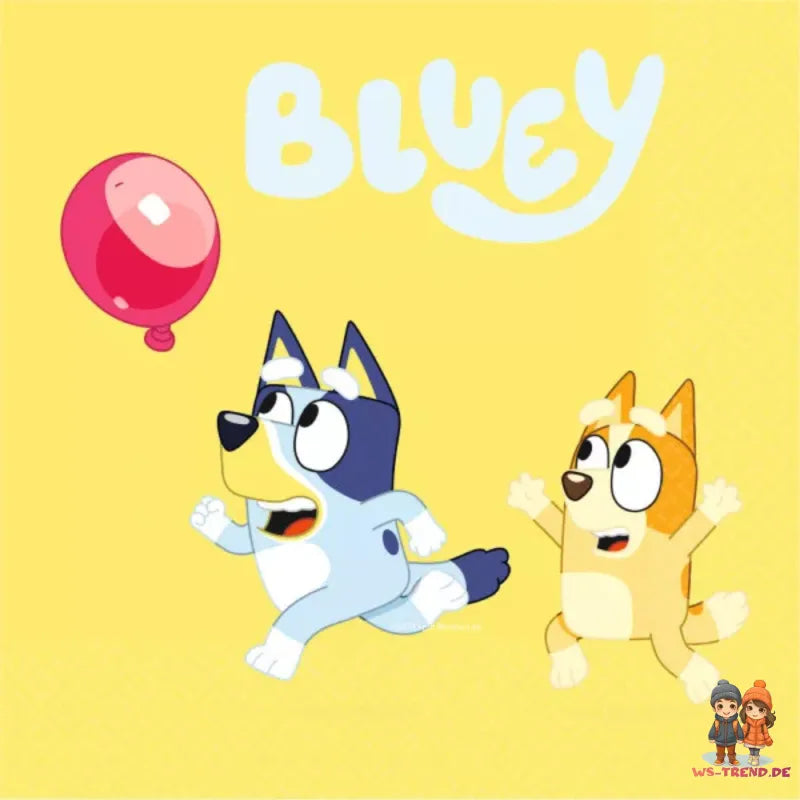 Bluey Bingo Kinder Geburtstag Deko Set 32tlg. Geschirr Partyset - WS-Trend.de