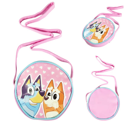 Bluey Bingo Kinder Mädchen Handtasche Umhängetasche Tasche D 15 cm - WS-Trend.de