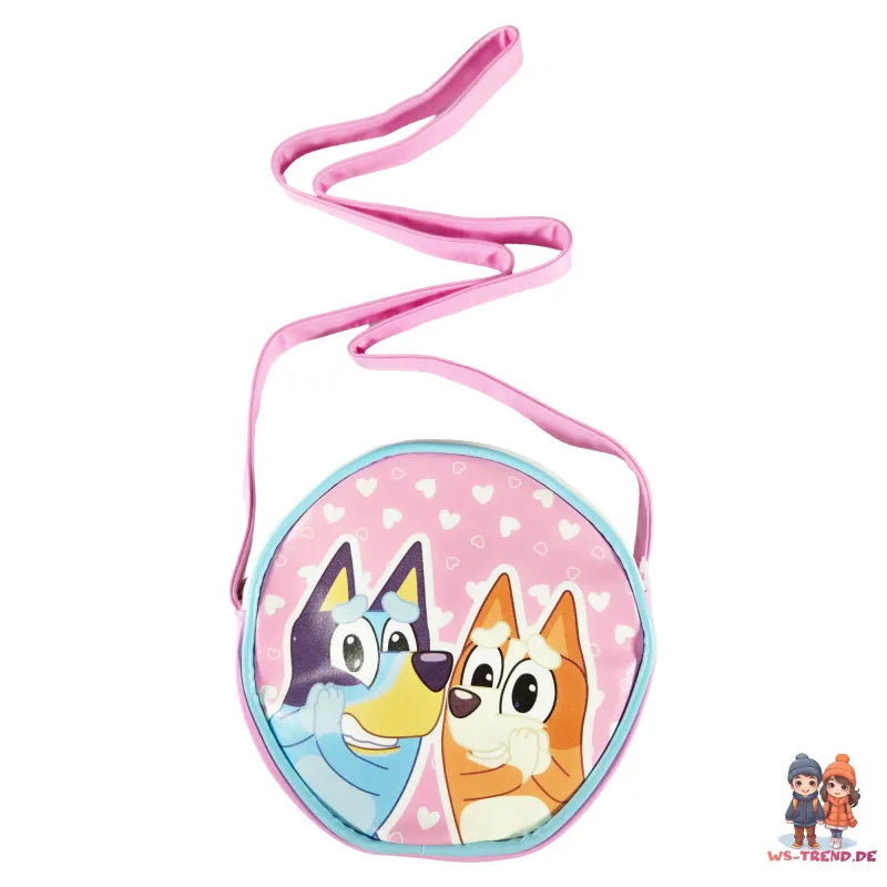 Bluey Bingo Kinder Mädchen Handtasche Umhängetasche Tasche D 15 cm - WS-Trend.de