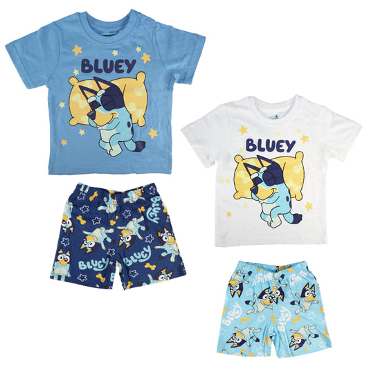 Bluey Jungen Kinder Pyjama Schlafanzug Shirt Shorts
