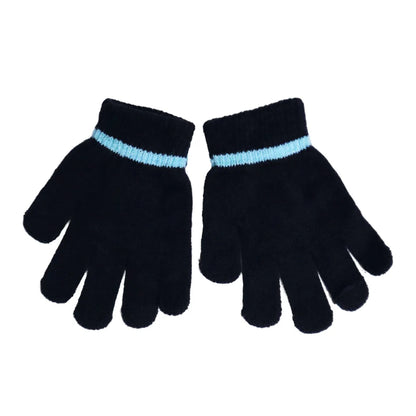 Bluey Kinder Herbst Wintermütze Bommelmütze plus Handschuhe - WS-Trend.de