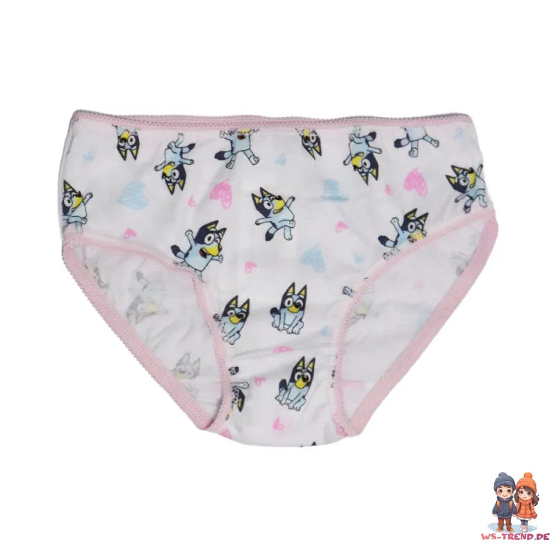 Bluey Bingo 3er Pack Slips Kinder Mädchen Unterwäsche - WS-Trend.de 98-128 Baumwolle