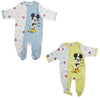 Disney Mickey Maus Baby langarm Body Strampler