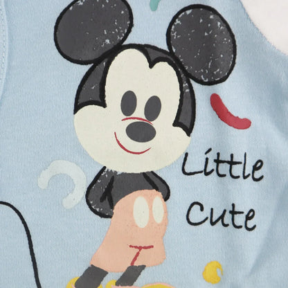 Disney Mickey Maus Baby langarm Body Strampler - WS-Trend.de Kleinkind Schlafanzug Gr. 68 - 92