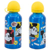 Disney Mickey Maus Alu Sportflasche Wasserflasche Trinkflasche Flasche 400 ml