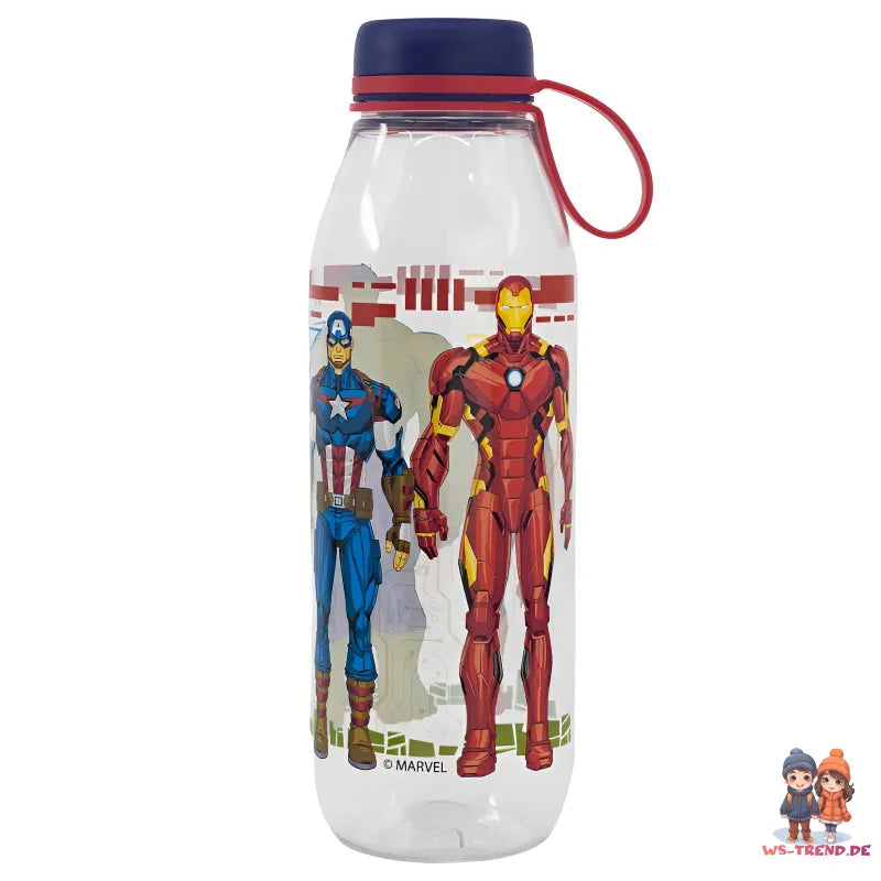 Marvel Avengers Wasserflasche Trinkflasche Flasche 650 ml - WS-Trend.de
