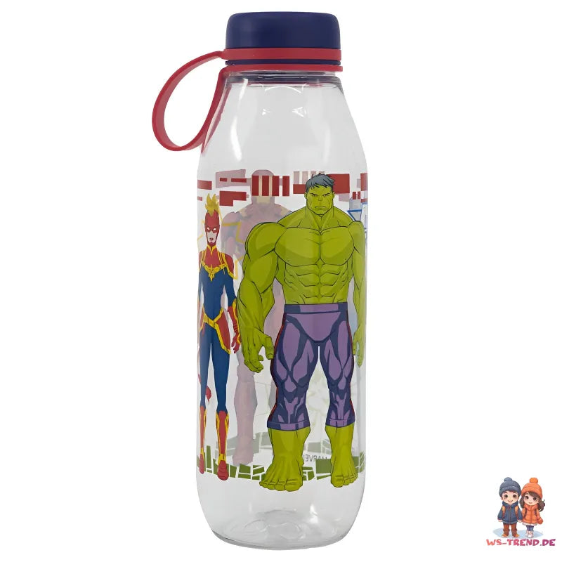Marvel Avengers Wasserflasche Trinkflasche Flasche 650 ml - WS-Trend.de