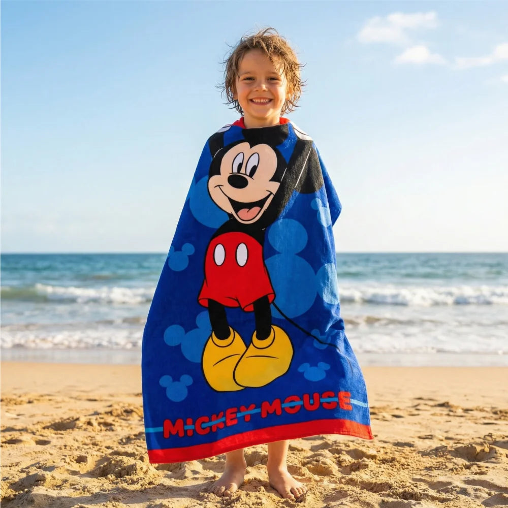Disney Mickey Maus Kinder Mikrofaser Strandtuch Badetuch XL 70x140 cm - WS-Trend.de
