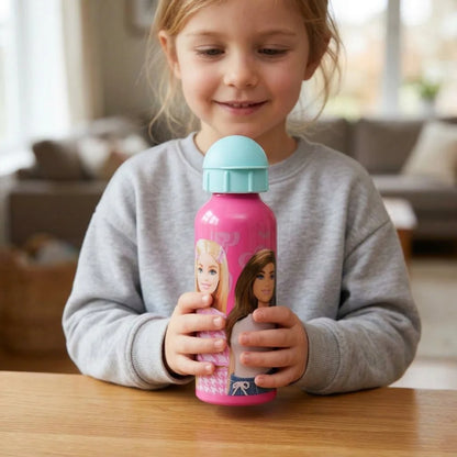 Barbie Kinder Sport Aluminium Wasserflasche Trinkflasche Flasche 520 ml - WS-Trend.de