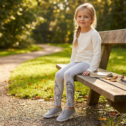Disney Die Eiskönigin Anna Elsa Kinder Leggings Sporthose - WS-Trend.de 2 Mädchen