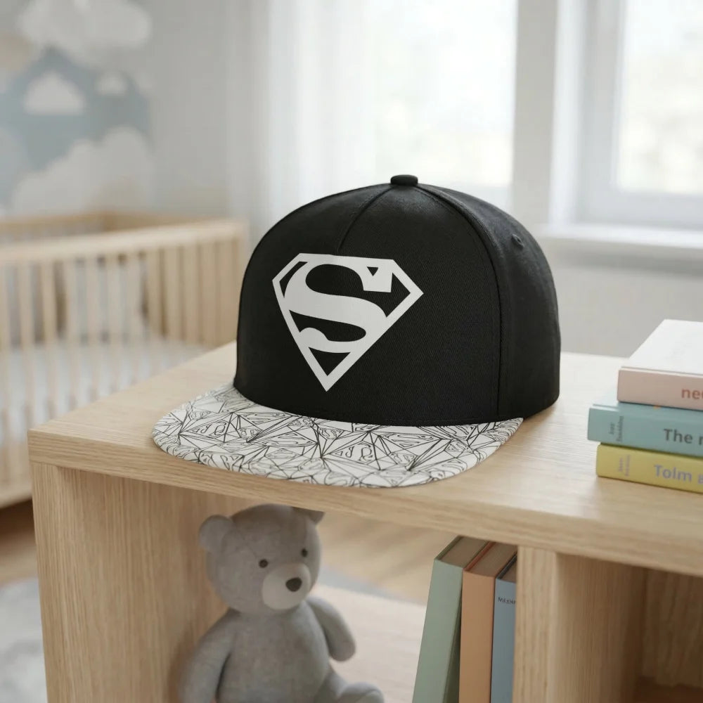 DC Comics Superman Kinder Baseball Kappe Snapback Cap - WS-Trend.de Basecap Mütze Hut Hip Hop 54 - 56