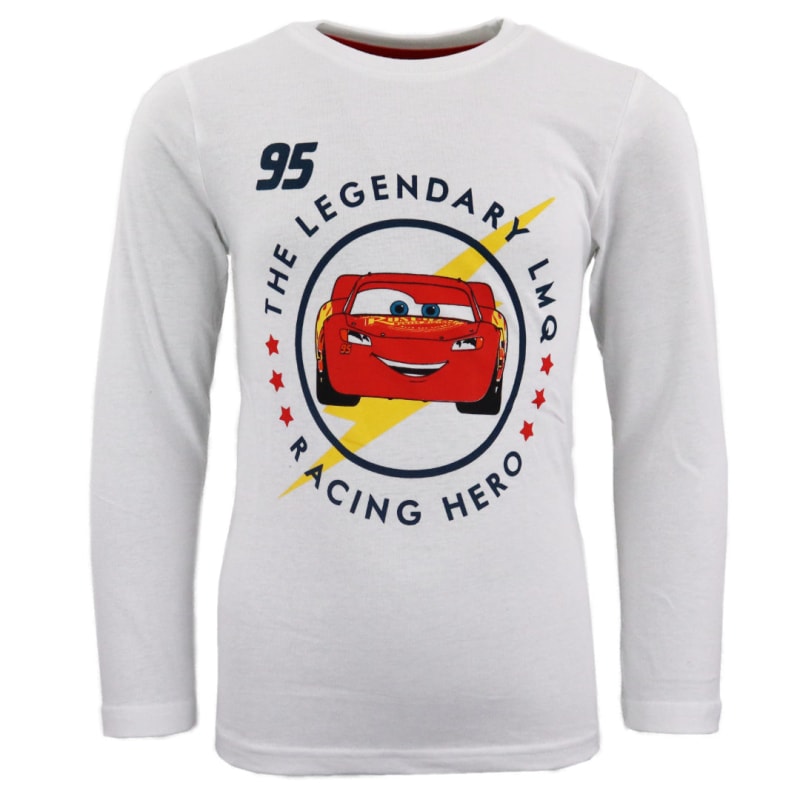 Disney Cars Lightning McQueen Kinder langarm Pyjama Schlafanzug - WS-Trend.de lang 98-128 Baumwolle