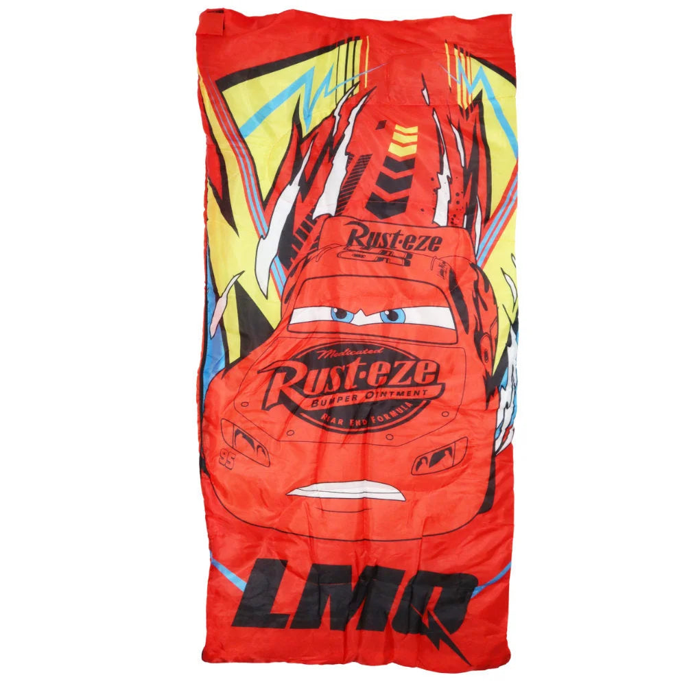 schlafsack eiskönigin Disney Cars Lighning McQueen Kinder Schlafsack Sleepingbag 70x140 cm – WS-Trend